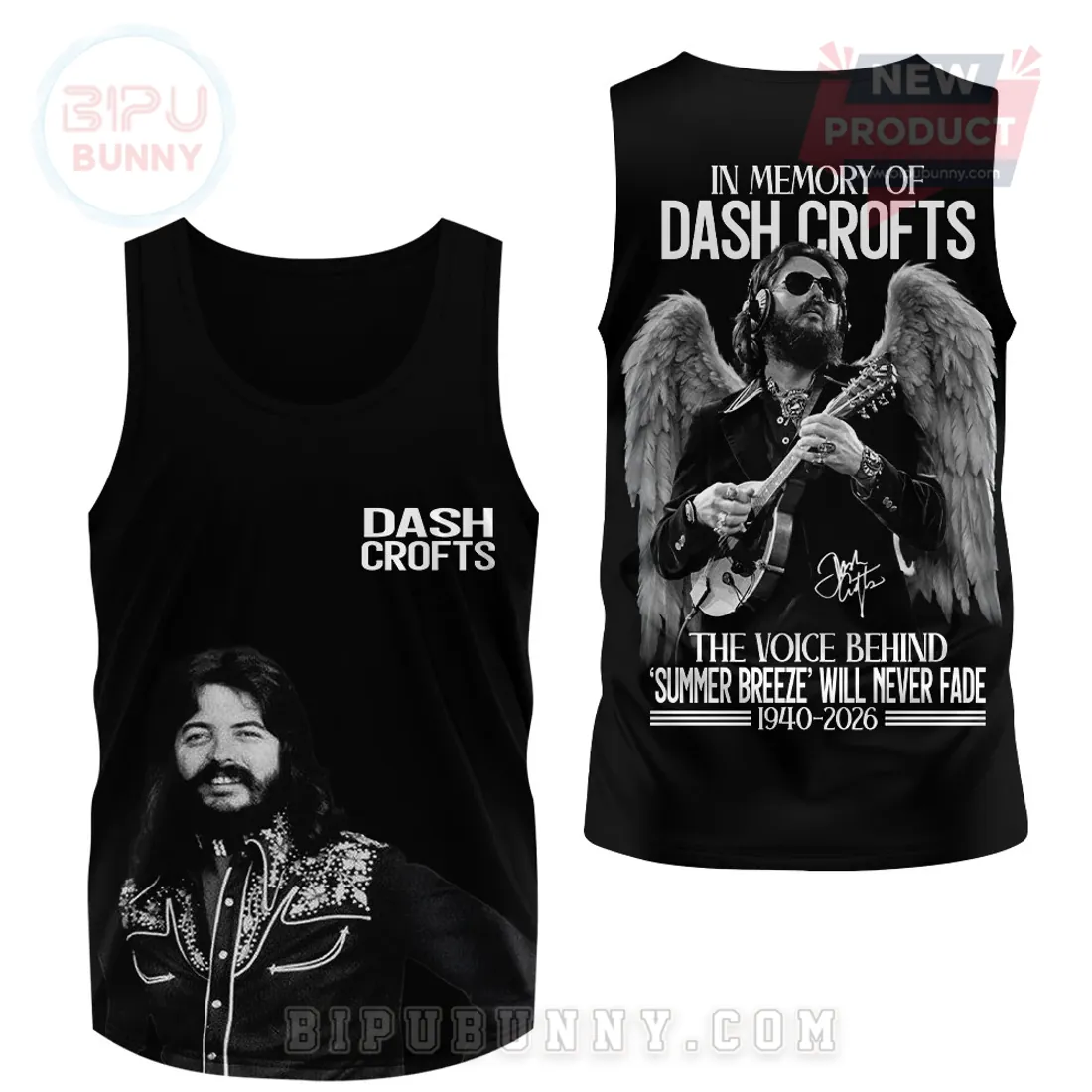 In Memory Of Dash Crofts 1940-2026 Summer Breeze Tribute T-Shirt In Memory Of Dash Crofts 1940-2026 Summer Breeze Tribute T-Shirt