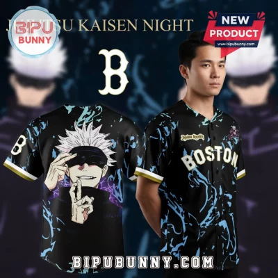 Jujutsu Kaisen MLB Gojo Satoru Anime Fan Gear Exclusive Collaboration Baseball Jersey