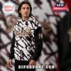 White and black abstract print hoodie with gold New York Yankees NY logo and 