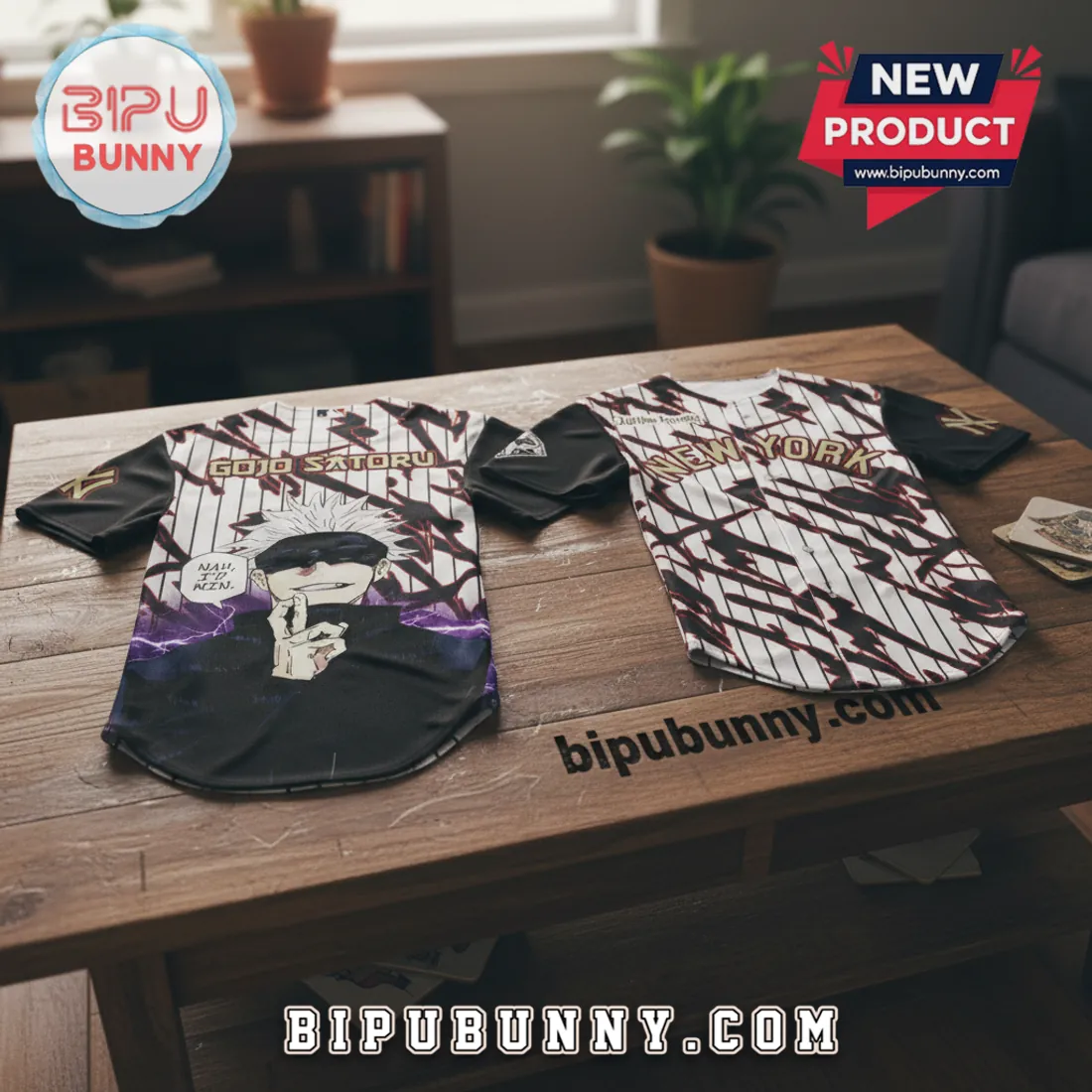 Jujutsu Kaisen Night 2026 Gojo Satoru MLB All Teams Baseball Jersey