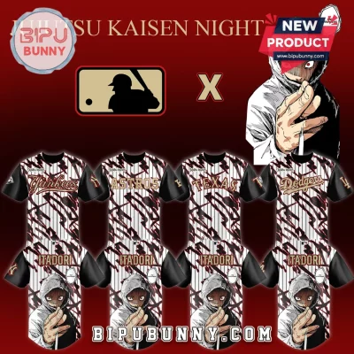 Jujutsu Kaisen x MLB Itadori All Teams Crossover Baseball Jersey 2026