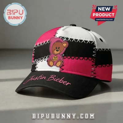 Justin Bieber Drew House Pink Bear Baseball Cap