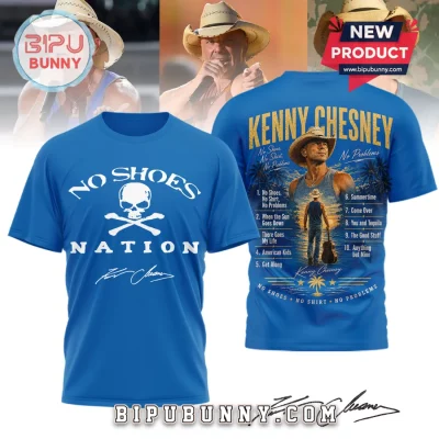Kenny Chesney No Shoes Nation Premium 3D Graphic T-Shirt