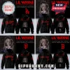 Lil Wayne Tha Carter VI Tour 2026 black hoodie with red MLB team logos like Dodgers, Yankees, Giants, and Red Sox!