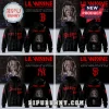 Customizable Lil Wayne Carter VI Tour 2026 black hoodie with red MLB team logos like Red Sox, Dodgers, Yankees, and Giants!