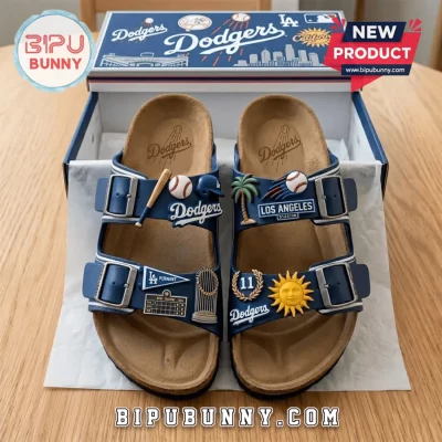 Los Angeles Dodgers Premium Custom Sandal Birken