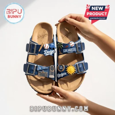 Los Angeles Dodgers Premium Custom Sandal Birken