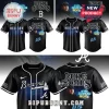 Black baseball jersey with Luke Combs tour graphic! 