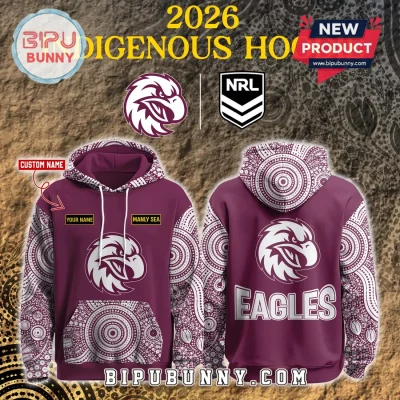 Manly Sea Eagles 2026 Indigenous Heritage Personalized Fan Hoodie