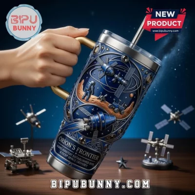 Mars Frontier Space Explorer Insulated Stainless Steel Tumbler