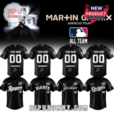Martin Garrix x MLB Americas Tour Custom All Team Baseball Jersey