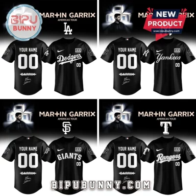 Martin Garrix x MLB Americas Tour Custom All Team Baseball Jersey