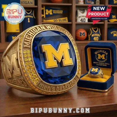 Michigan Wolverines Men’s Basketball Champions Premium Commemorative Ring