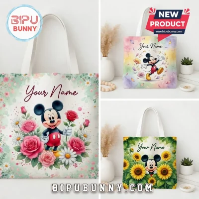 Mickey Mouse Custom Tote Bag For Her