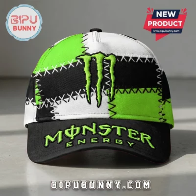 Monster Energy Patchwork Stitched Baseball Cap