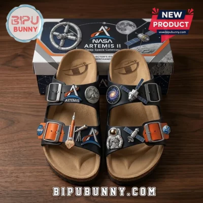 NASA Artemis II Deep Space Gateway Limited Edition Collector’s Sandal Birken