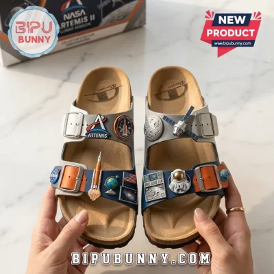 NASA Artemis II Lunar Mission Collector's Edition Sandal Birken