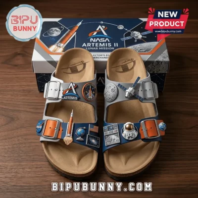 NASA Artemis II Lunar Mission Collector’s Edition Sandal Birken