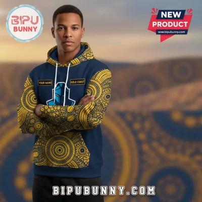 NRL Gold Coast Titans 2026 Indigenous Aboriginal Art Hoodie