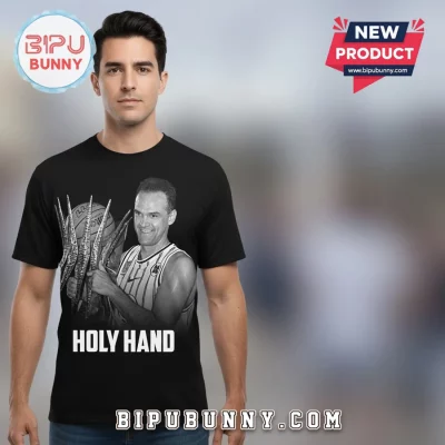 Oscar Schmidt Basketball Legend Holy Hand Hall of Famer T-Shirt