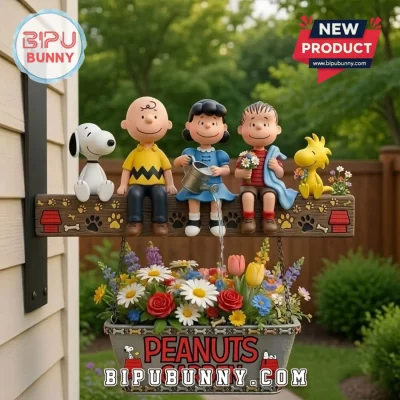 Peanuts Garden 3D Wooden Wall Signs