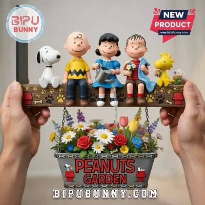 Peanuts Garden 3D Wooden Wall Signs