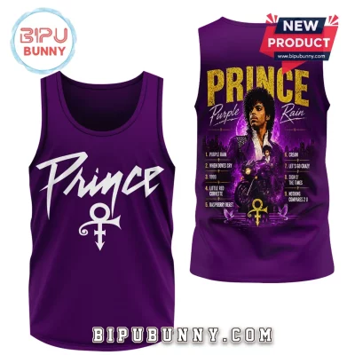Prince Purple Rain 3D Album Songs Premium T-Shirt