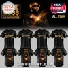Custom black & gold Rick Ross baseball jerseys for MLB teams like Dodgers & Yankees with 'Port of Miami' tour art!