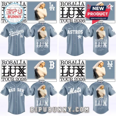 Rosalía x MLB LUX Tour 2026 Edition Baseball Jersey