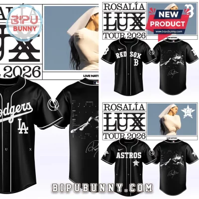 Rosalía x MLB LUX Tour 2026 Special Edition Baseball Jersey