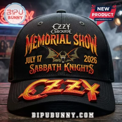 Sabbath Knights Ozzy Osbourne 2026 Memorial Show 3D Cap
