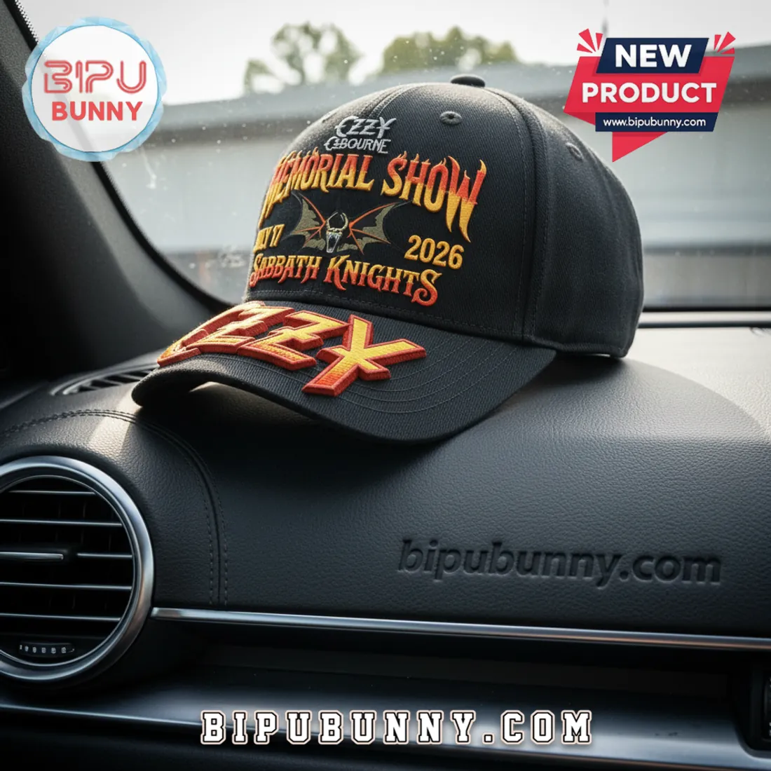 Sabbath Knights Ozzy Osbourne 2026 Memorial Show 3D Cap