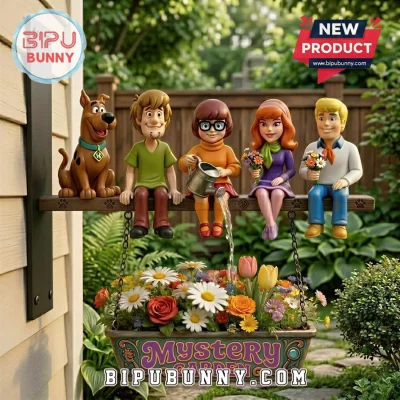 Scooby-Doo Mystery Garden Premium Wooden Wall Signs