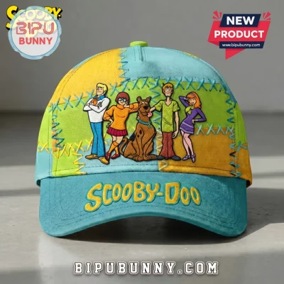 Scooby-Doo Mystery Inc. Characters Embroidered Patchwork Baseball Cap