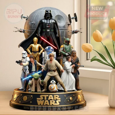 Star Wars 50th Anniversary Commemorative Character Diorama Collectible Statue