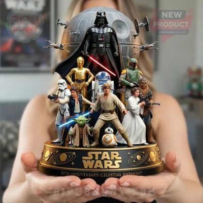 Star Wars 50th Anniversary Commemorative Character Diorama Collectible Statue