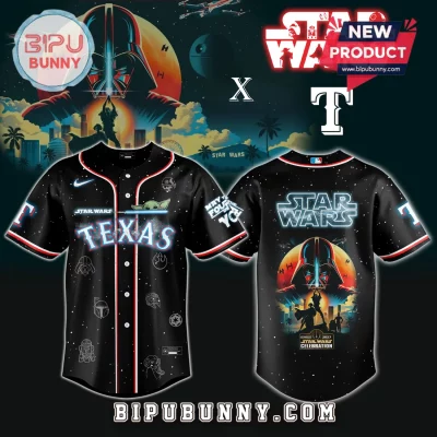 Star Wars Texas Rangers Grogu Limited Edition 2027 Baseball Jersey
