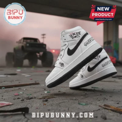 Suicideboys GREYDAY 2023 Tour Custom Skull High-Top Sneakers