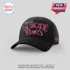 Black baseball cap with pink text reading GREYDAY SUICIDE BOYS 2026 and a skull graphic on the side! Music tour merch style!