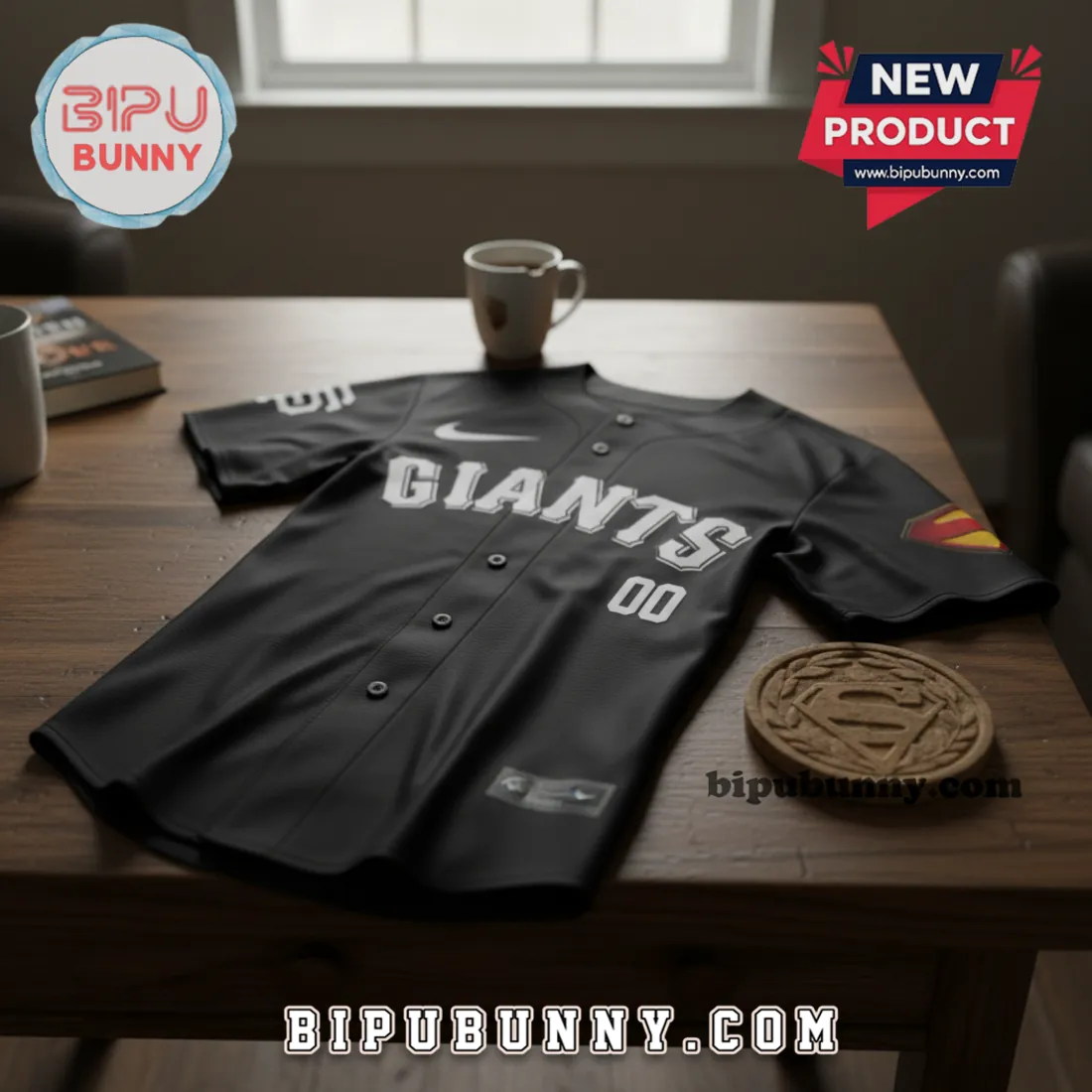 Supergirl MLB Custom All Team Black Baseball Jersey