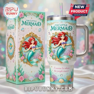The Little Mermaid Ariel 40oz Stanley Tumbler