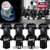 Black baseball jersey with The Neighborhood text and Earth graphic! Custom MLB options like Dodgers, Yankees, Rangers, Giants!