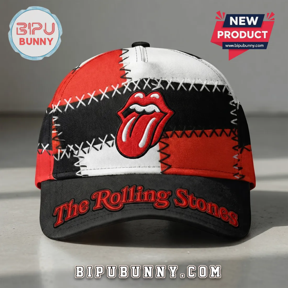 The Rolling Stones Classic Rock Band Baseball Cap The Rolling Stones Classic Rock Band Baseball Cap