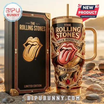The Rolling Stones Rock Royalty Limited Edition 40oz Tumbler with Handle