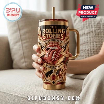 The Rolling Stones Rock Royalty Limited Edition 40oz Tumbler with Handle