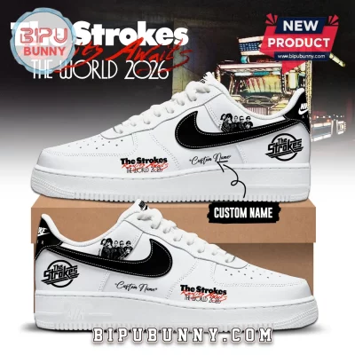 The Strokes Reality Awaits World Tour 2026 Limited Edition AF1 Sneakers