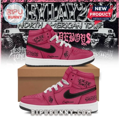 $UICIDEBOY$ GREYDAY 2026 Tour Custom High-Top Fan Sneakers