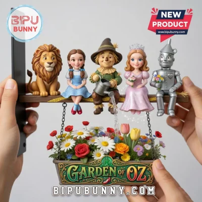 Wizard of Oz Garden Characters Wooden Wall Signs