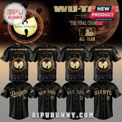 Wu-Tang Clan x MLB The Final Chamber Limited Edition Baseball Jersey
