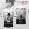 YUNGBLUD IDOLS THE WORLD TOUR tee! Grayscale black white fade concert dates graphic with rock star images!